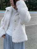 Juri Wool Collar Fur Jacket