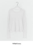 Pohini Layered Basic Tencel Long Sleeve Tee