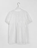 Yunoi Punching Ribbon Layered One Piece