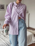 Bright Stripe Over Shirt