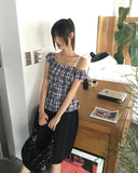 Tenka eyelet strap leather shoulder bag