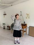 Yugen Summer Terry Banding Bermuda Pants