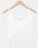 Mumon Check Sleeveless Blouse