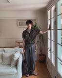 Day Deep Pintuck Banding Wide Slacks