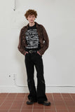 shirring long sleeves shirt