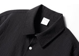 Butter Stripe Short Sleeve Shirts