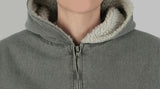 Fleece Dyed Hooded Jumper