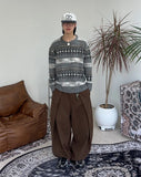 Veil Ethnic Knit Sweater