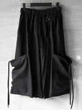 Cotton Cargo Bermuda Pants