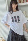 Ghosty Cats Short Sleeve Tee