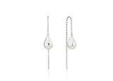 Champagne Moon Dew Drop Silver Darling Earrings