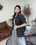 Dias Roll-up Check Shirt