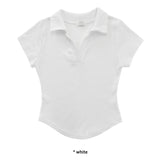 V-NECK KARA HALF T