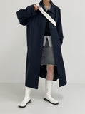 Oz Overfit Long Mac Coat