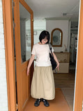 Munita Banding Balloon Long Skirt
