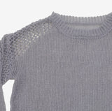 Tien see-through mesh knitwear