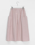 Calan Cotton Banding Long Skirt