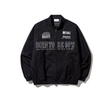 Vintage Cotton Twill Biker Jacket
