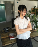 Take Pleats Tiered Frill Bootcut Pants