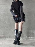 1155 Platform Sole Long Boots (9cm)