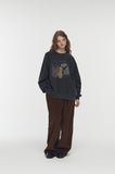 Delight Bear Raglan Pigment Sweatshirt
