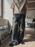 Kuro Dis Camo Denim Pants
