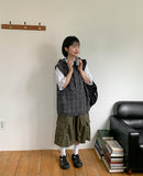 [unisex] Penh Banding Cargo Bermuda Pants