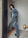 Rundy Dekki Wide Denim Pants