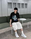 Balloon Cargo Bermuda Pants