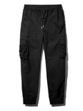 Double D-ring cargo jogger pants