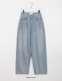 Tiucco Tencel Washing Wide Denim Pants