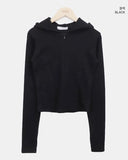 Derek Warmer Hooded Half Zip-Up