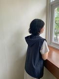 [BAONHAUS] Hyote Summer Dot Hood Vest