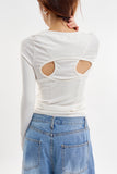 Lua open back long sleeve