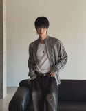 Todd Rib Knit Zip-up