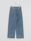 Hilka cut denim wide pants
