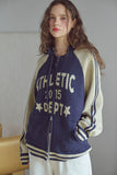 [2-WAY] Athletic Hood Knit Zip-Up