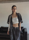[U-BASIC] Basic Ribbed Tank Top (+With Cup)