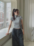 Tern line denim parachute pants