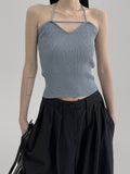 Sedin Halter Knit Top