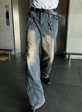 Shabay Banding Wave Washing Denim