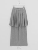 Kimters Brushed Banding Skirt Pants