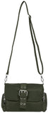 Lower Buckle Shoulder Bag