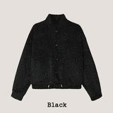 Merry Alpaca High Neck Cardigan