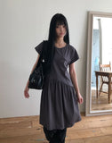 Warpee Short Sleeve Flare One Piece
