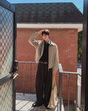 Osel Two-Tuck Wide Slacks