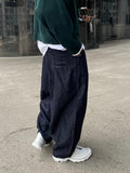 S/S Selvage Linen Balloon Denim (raw indigo)