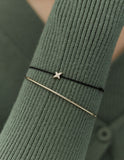 Nova 10K Pave Petit Thread Bracelet