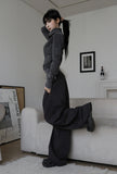 Cats Line Hood Zip-up