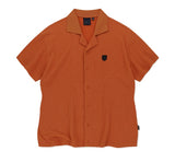 SUMMER CABLE KNIT HALF SHIRT